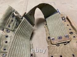 Original Wwi Us Army M1903 Infantry Field 10 Pocket Eagle Snap Ammo Belt-mills