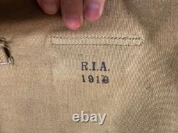 Original Wwi Us Army M1910 Haversack Combat Field Backpack Infantry Marked-ria