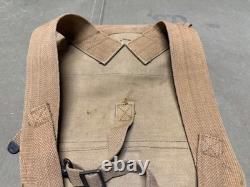 Original Wwi Us Army M1910 Haversack Combat Field Backpack Infantry Marked-ria