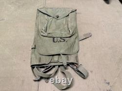 Original Wwi Us Army M1910 Haversack & Mess Kit Pouch Combat Field Backpack