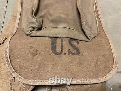 Original Wwi Us Army M1910 Haversack & Mess Kit Pouch Combat Field Backpack