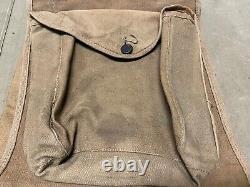 Original Wwi Us Army M1910 Haversack & Mess Kit Pouch Combat Field Backpack