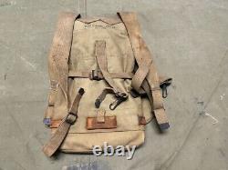 Original Wwi Us Army M1910 Haversack & Mess Kit Pouch Combat Field Backpack