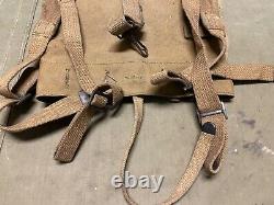 Original Wwi Us Army M1910 Haversack & Mess Kit Pouch Combat Field Backpack