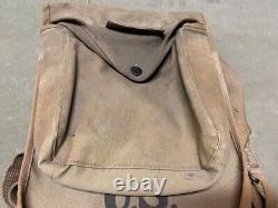 Original Wwi Us Army M1910 Haversack & Mess Kit Pouch Combat Field Backpack