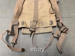 Original Wwi Us Army M1910 Haversack & Mess Kit Pouch Combat Field Backpack-ria