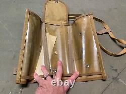 Original Wwi Us Army M1910 Officer Map Carry Case & Carry Sling