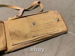 Original Wwi Us Army M1910 Officer Map Carry Case & Carry Sling