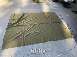 Original Wwi Us Army M1917 Infantry Wool Field Blanket-dated 1918