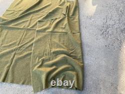 Original Wwi Us Army M1917 Infantry Wool Field Blanket-dated 1918