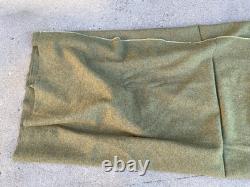Original Wwi Us Army M1917 Infantry Wool Field Blanket-dated 1918