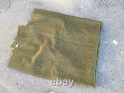 Original Wwi Us Army M1917 Infantry Wool Field Blanket-dated 1918