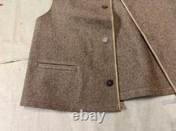 Original Wwi Us Army M1917 Infantry Wool Jerkin Vest- Medium 40r