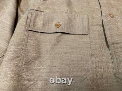 Original Wwi Us Army M1917 Wool Field Shirt-medium/large 42r