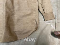 Original Wwi Us Army M1917 Wool Field Shirt-medium/large 42r