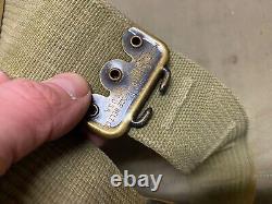 Original Wwi Us Army Mills M1910 Garrison Belt & Buckle