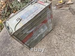 Original Wwi Us Army Model 1906 M1903 Rifle. 30-06 Cal Ammo Tin Crate-dated 1915