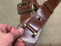 Original Wwi Us Army Office M1917 Sam Browne Field Belt & Strap-fits To A 34 In