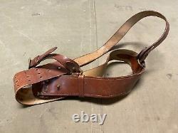 Original Wwi Us Army Office M1917 Sam Browne Field Belt & Strap-fits To A 34 In