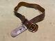 Original Wwi Us Army Office M1917 Sam Browne Field Belt-fits To A 36 In, Named