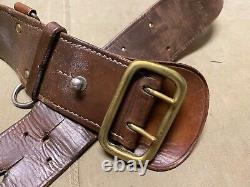 Original Wwi Us Army Office M1917 Sam Browne Field Belt-fits To A 36 In, Named