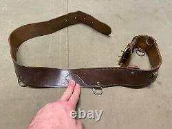 Original Wwi Us Army Office M1917 Sam Browne Field Belt-fits To A 36 In, Named