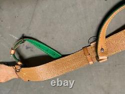 Original Wwi Us Army Officer M1917 Sam Browne Field Belt & Strap-fits To 38 In