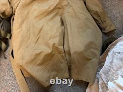 Original Wwi Us Army Winter Officer M1917 Greatcoat Overcoat- Large 44r