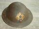 Original Wwi Usmc 2/6 Painted Helmet 2nd Division Indian Head