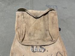 Original Wwi Wwii Us Army M1910 Haversack & Mess Kit Pouch Combat Field Backpack