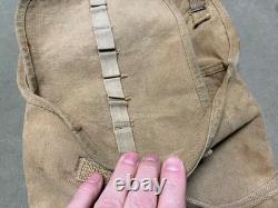 Original Wwi Wwii Us Army M1910 Haversack & Mess Kit Pouch Combat Field Backpack