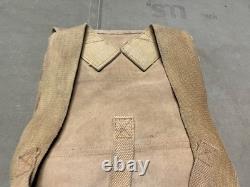 Original Wwi Wwii Us Army M1910 Haversack & Mess Kit Pouch Combat Field Backpack
