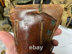 Original Wwi Wwii Us Army M1917.45 M1911 M1911a1 Pistol Hip Holster-date Marked