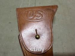 Original Wwi Wwii Us Army M1917.45 M1911 M1911a1 Pistol Holster-clinton, 1918