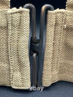 Original Wwi Wwii Us Army Named Officer Infantry Field 10 Pocket Ammo Mills Belt