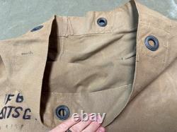 Original Wwi Wwii Us Usmc Marine Duffle Carry Bag -named