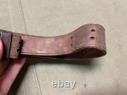 Original Wwii Us Army M1 Garand Rifle M1907 Leather Carry Sling-boyt