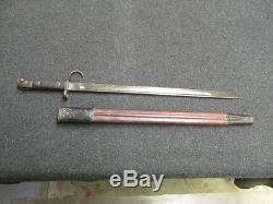 PRE WWI BRITISH P07 ENFIELD BAYO With HOOKED QUILLON-GUARANTEED ORIGINAL
