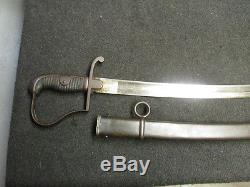 PRE WWI GERMAN PRUSSIAN MODEL 1873 CAVALRY SABER SWORD-1898 DATED-MATCHING