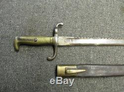 Pre Wwi Imperial German Model 1871 Mauser Sawback Bayo-kirschbaum 1876