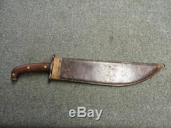Pre Wwi Us Model 1909 Bolo Knife Machete-first Year Production