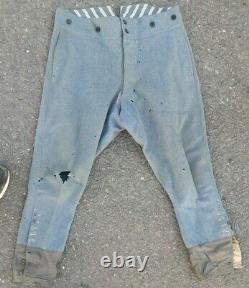 Pantalon d'uniforme militaire 1914-1918 casque adrian ww1 french trousers