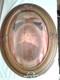 Photo, WWI Soldier, Oval Convex Glass, Ornate Craved Frame 19 Wide x 24 Tall