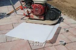 Plate Tamper Compactor Pad / Mat & clamps, fits most Wacker, Weber, & more