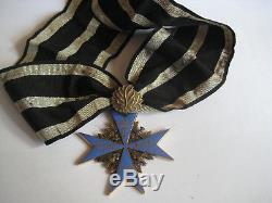 Pour le Merite knight cross WWI highest award blue max + oak leave Juncker rare