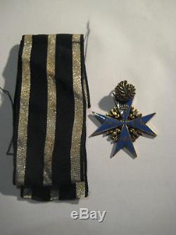 Pour le Merite knight cross WWI highest award blue max + oak leave Wagner rare