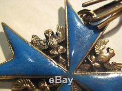 Pour le Merite knight cross WWI medal highest prussia award blue max original