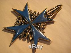 Pour le Merite knight cross WWI medal highest prussia award blue max original