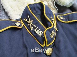 Pre-WW1 2nd Cavalry Troop L M-1902 Enlisted Man's dress uniform coat