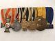 Pre-WW1 6-Place Imperial German Medal Bar Red Eagle Order Pin/Badge/Award